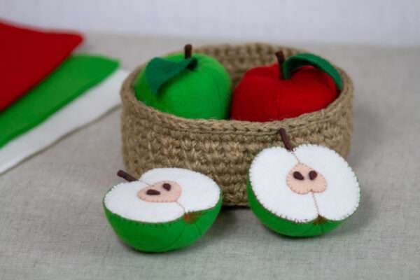 Ігровий набір WoollyFox Яблуко зі шматочками