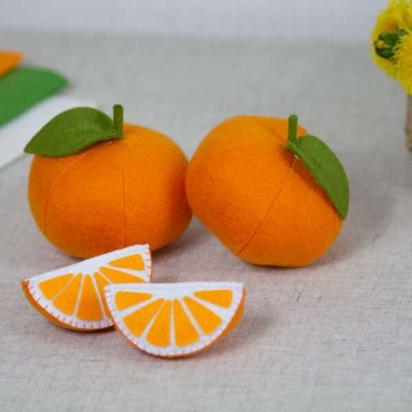 Ігровий набір WoollyFox Апельсини із шматочками